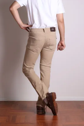 JACK RUSSEL MEN CHINOS SLIM FIT  รุ่น J-3006/KK สี Khaki