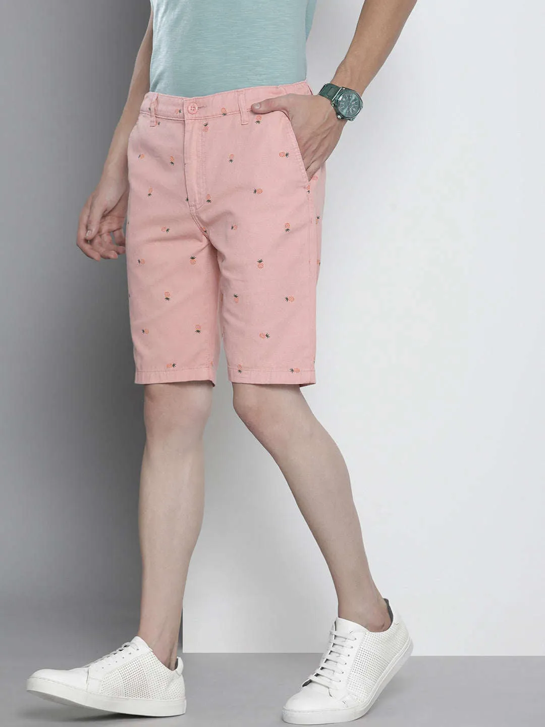 Men Aloha Printed Shorts