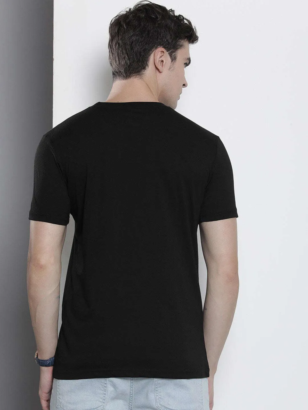 Men Back Printed T-shirt