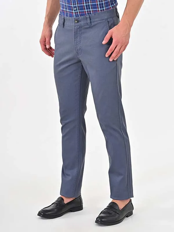 Men Brooklyn Fit Cotton Trouser