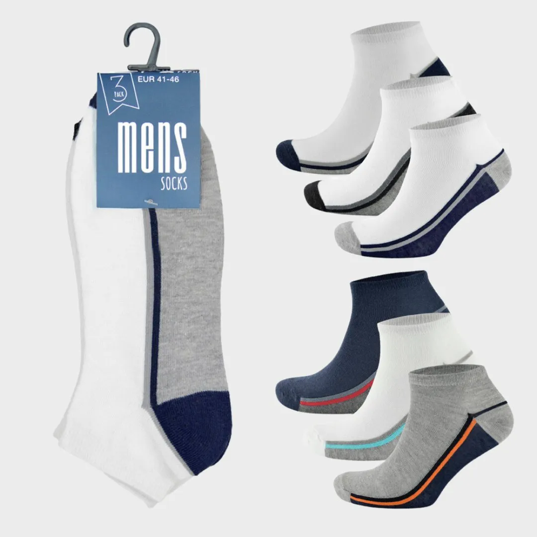 Men`s 3pck Trainer Socks