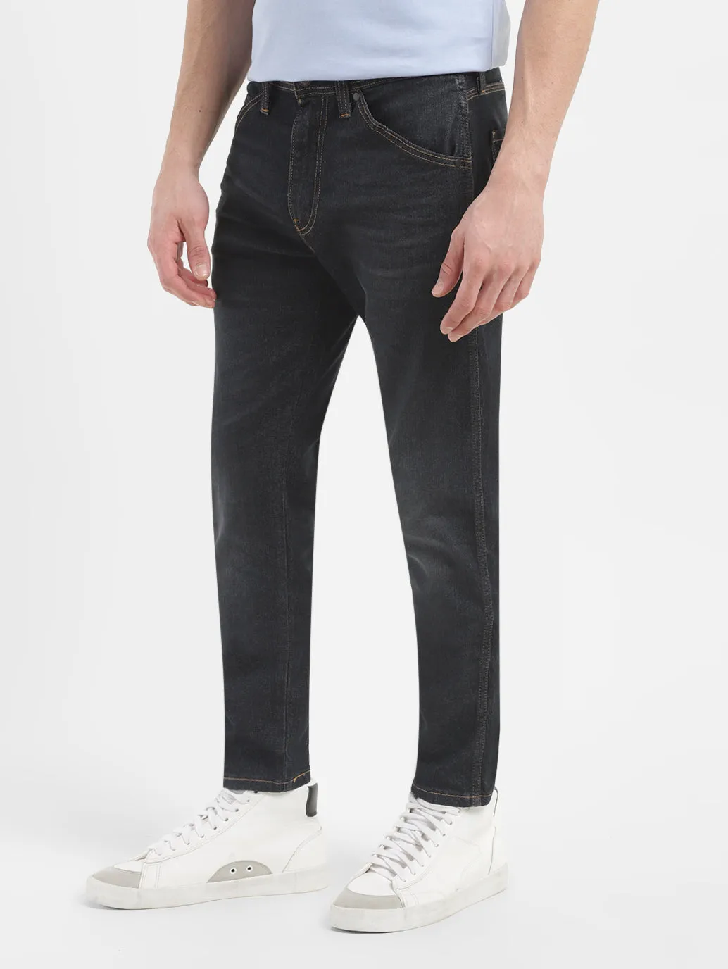 Men's 512 Black Slim Tapered Fit Jeans