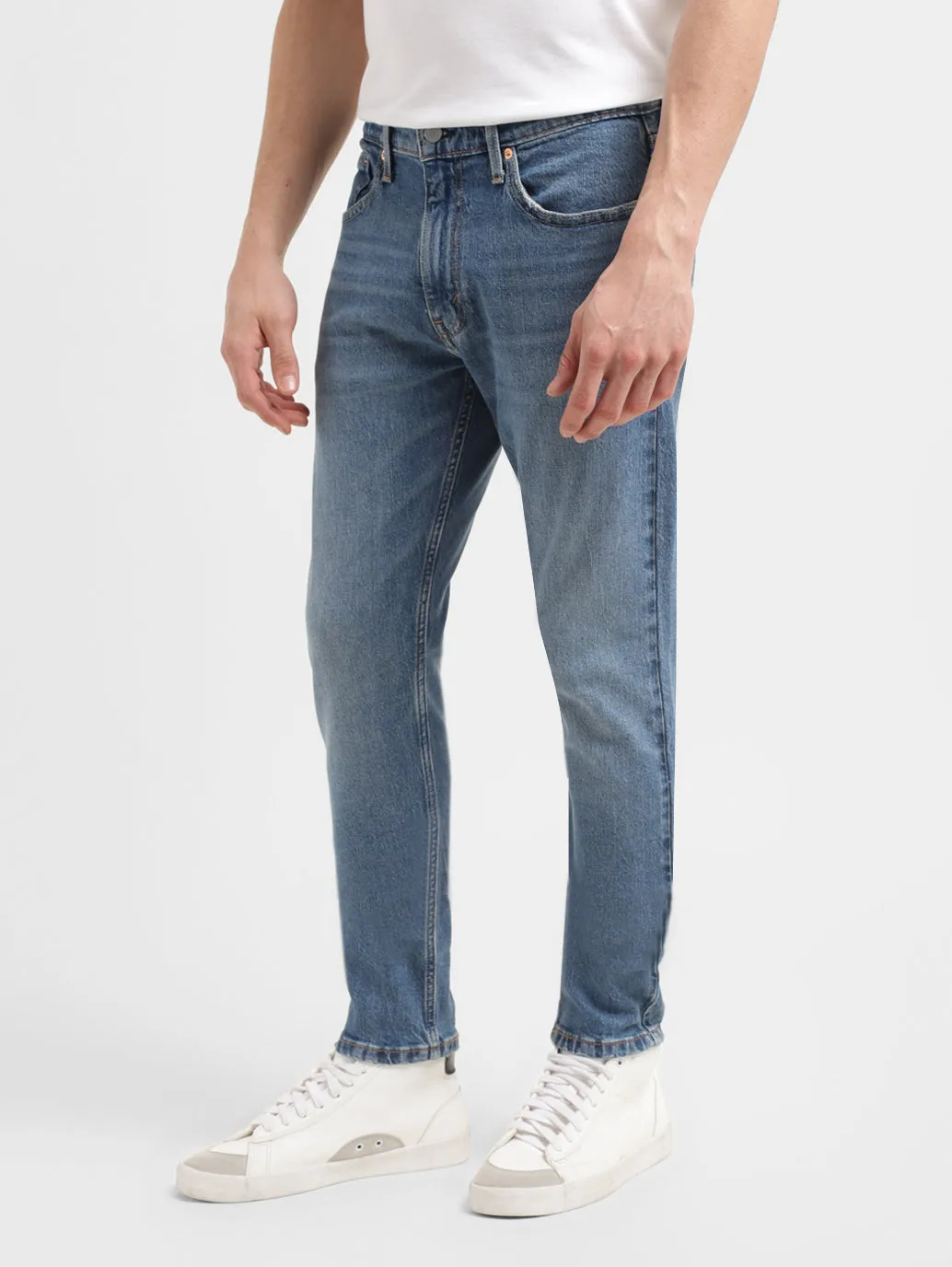 Men's 512 Blue Slim Tapered Fit Jeans