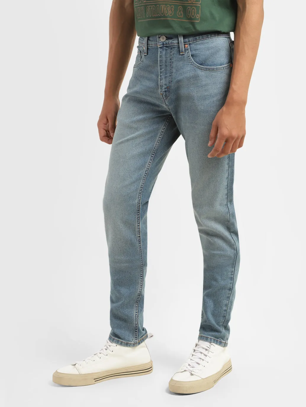 Men's 512 Blue Slim Tapered Fit Jeans