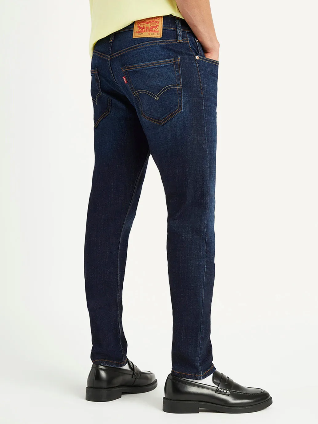 Men's 512 Blue Slim Tapered Fit Jeans