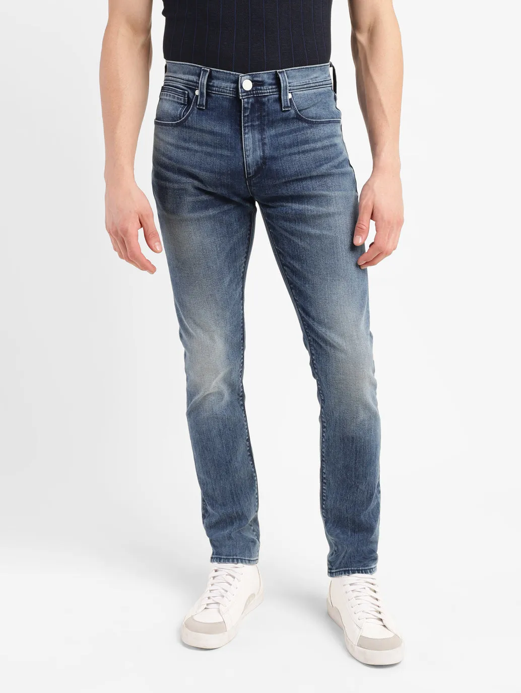 Men's 512 Mid Indigo Slim Tapered Fit Jeans