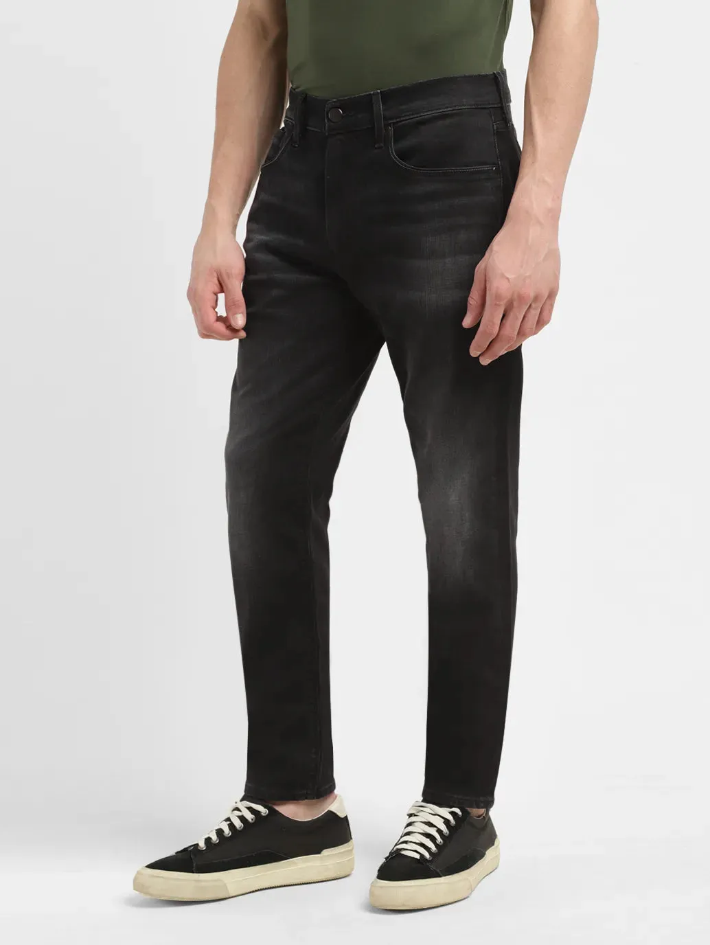 Men's 541 Black Tapered Fit Jeans