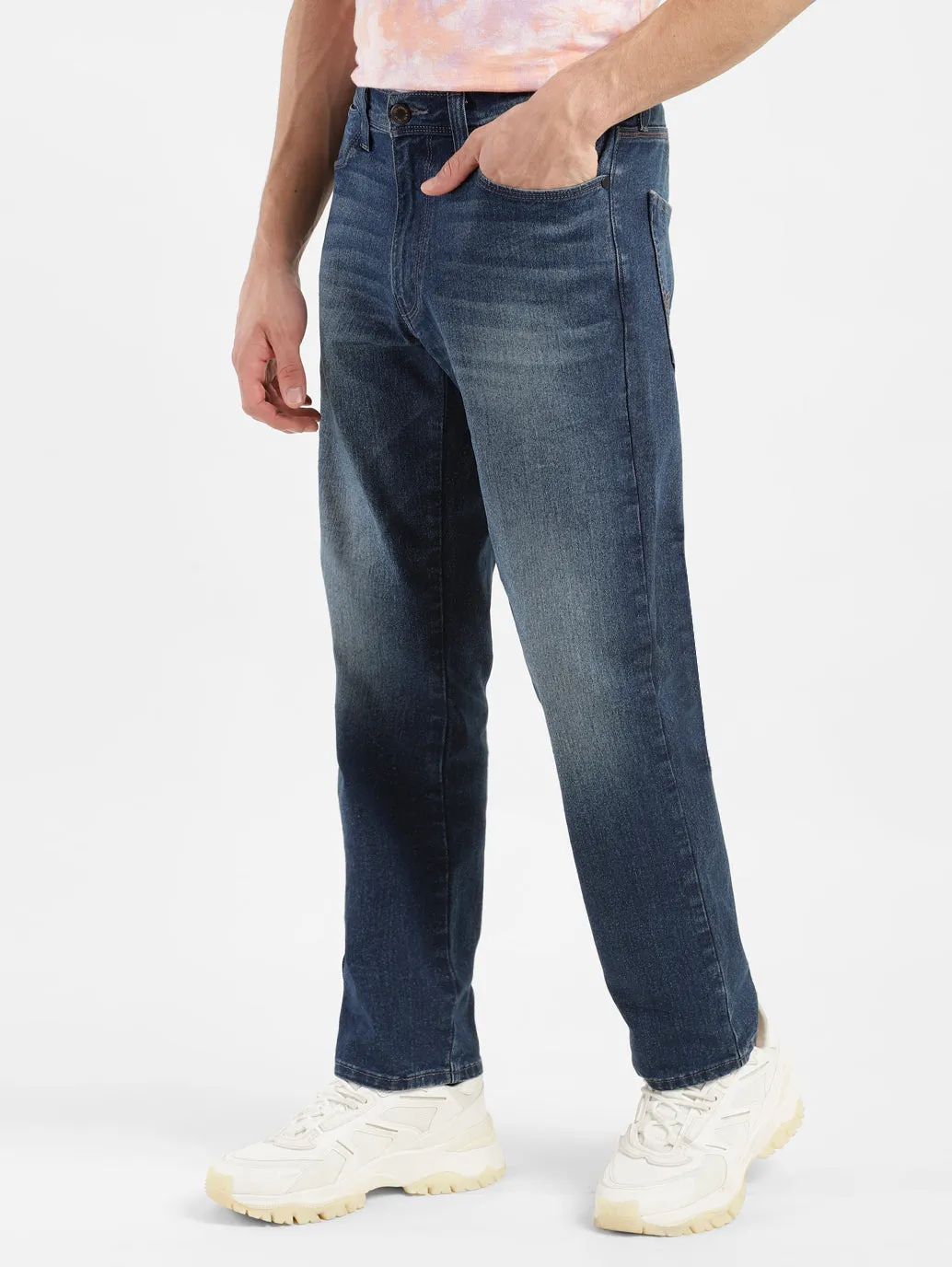 Men's 541 Blue Tapered Fit Jeans