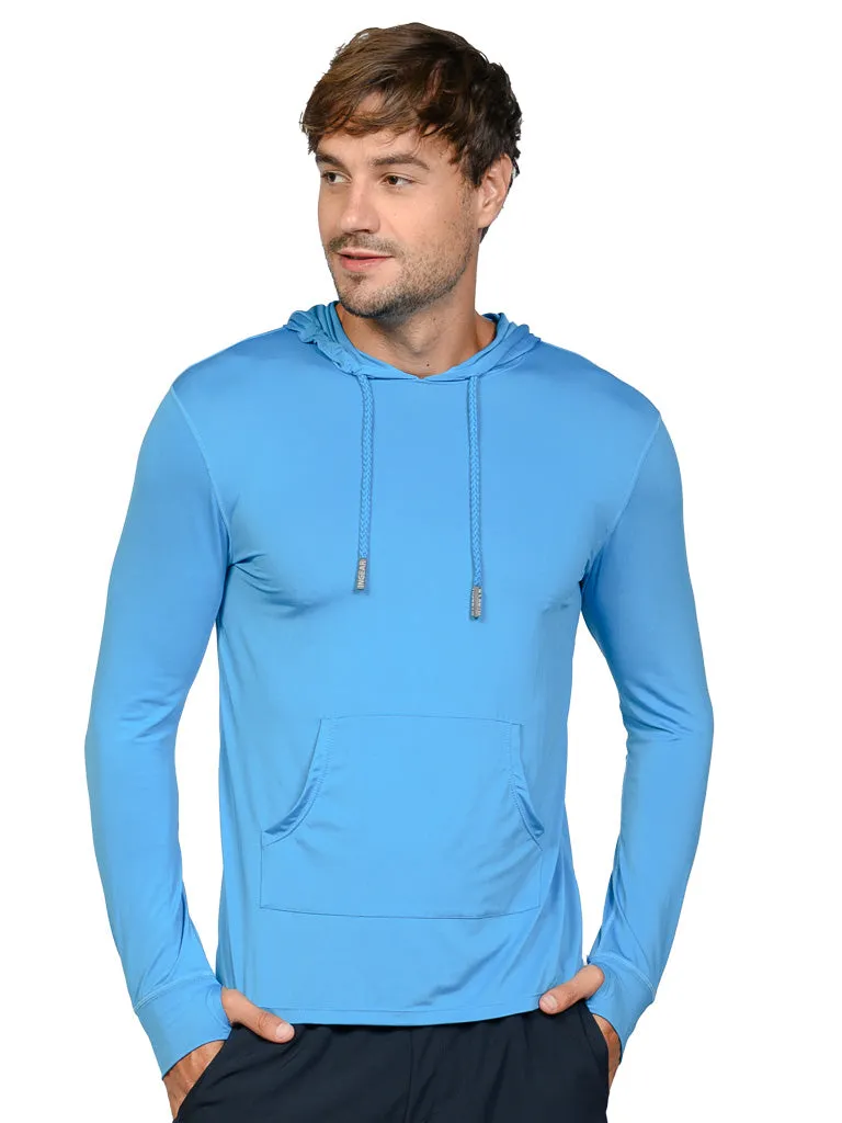 Men's solid color hoodies