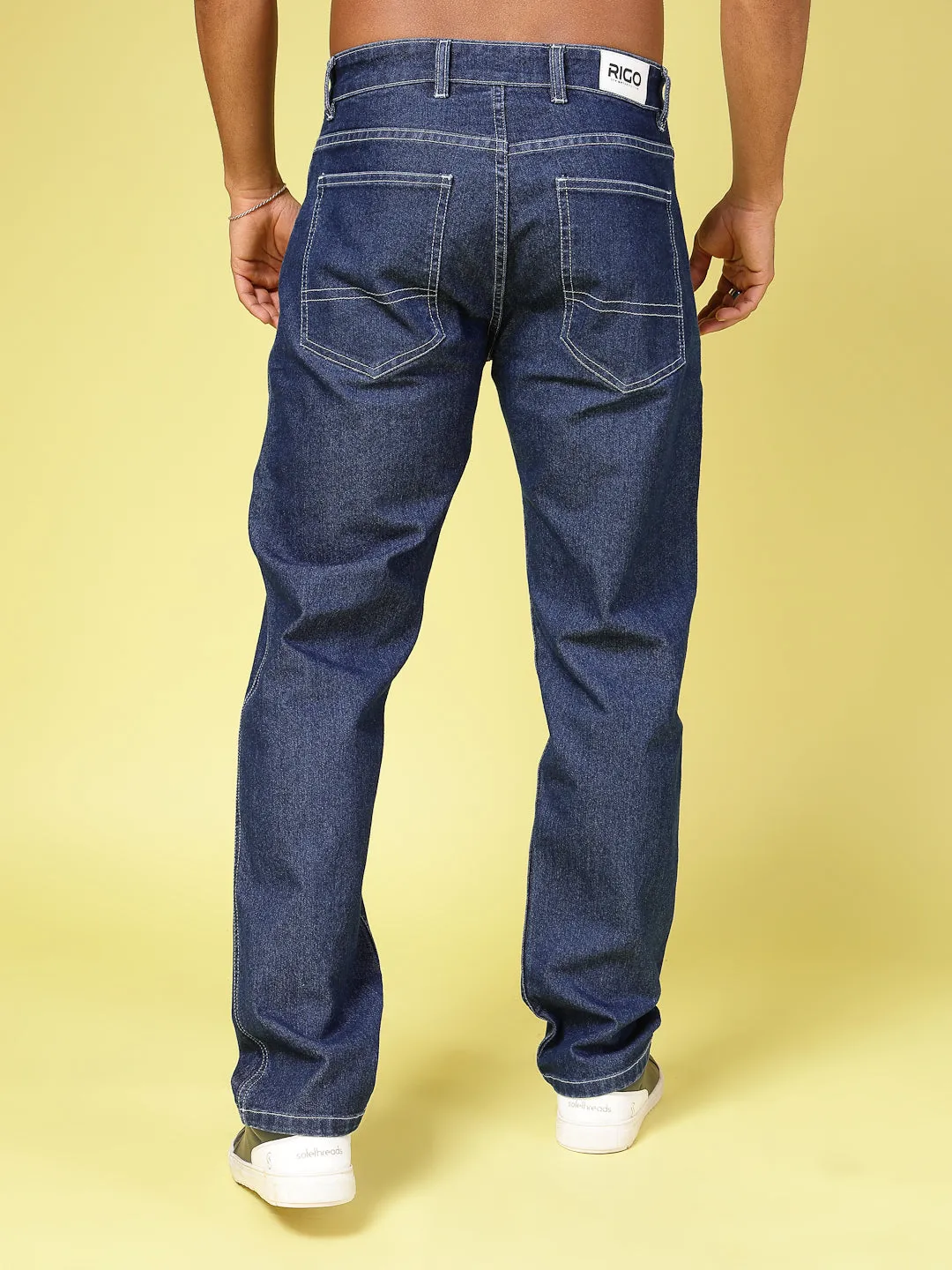 Modern Straight Fit Cotton Denim Jeans