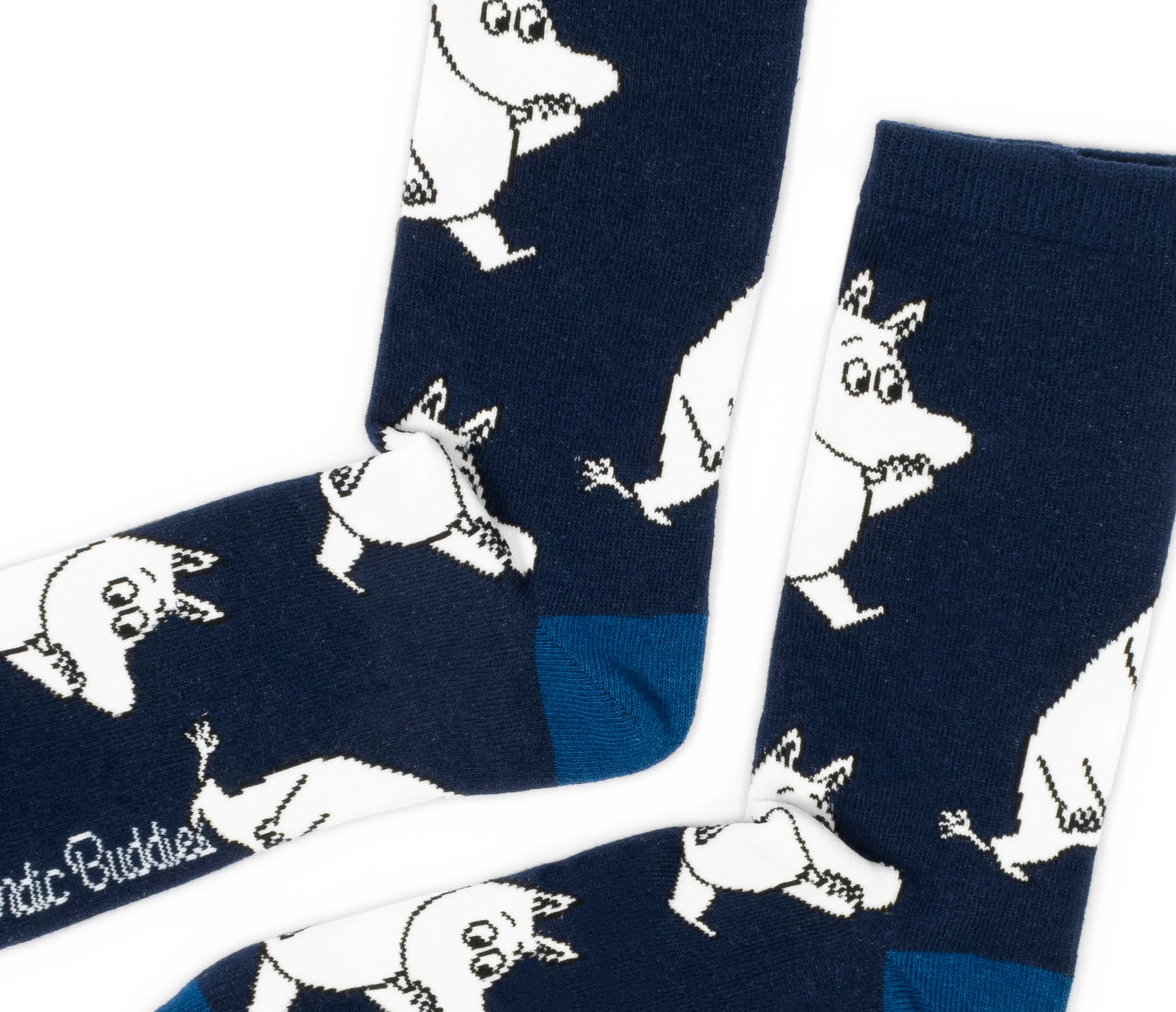 Moomintroll Wondering Men Socks - Blue