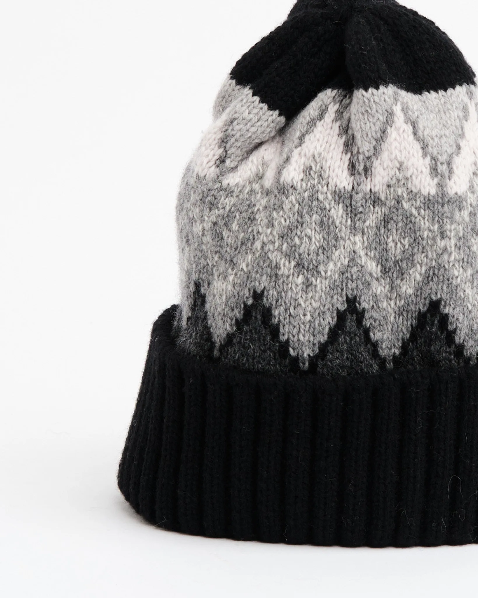 Nordic Beanie Pattern 2 Black