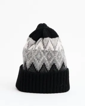 Nordic Beanie Pattern 2 Black