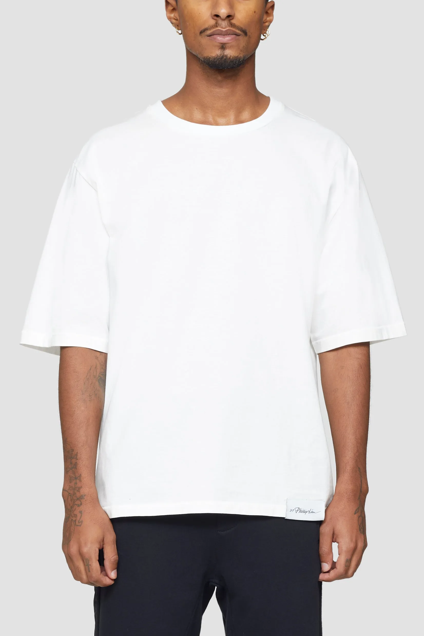 Oversized Boxy Crewneck Tee