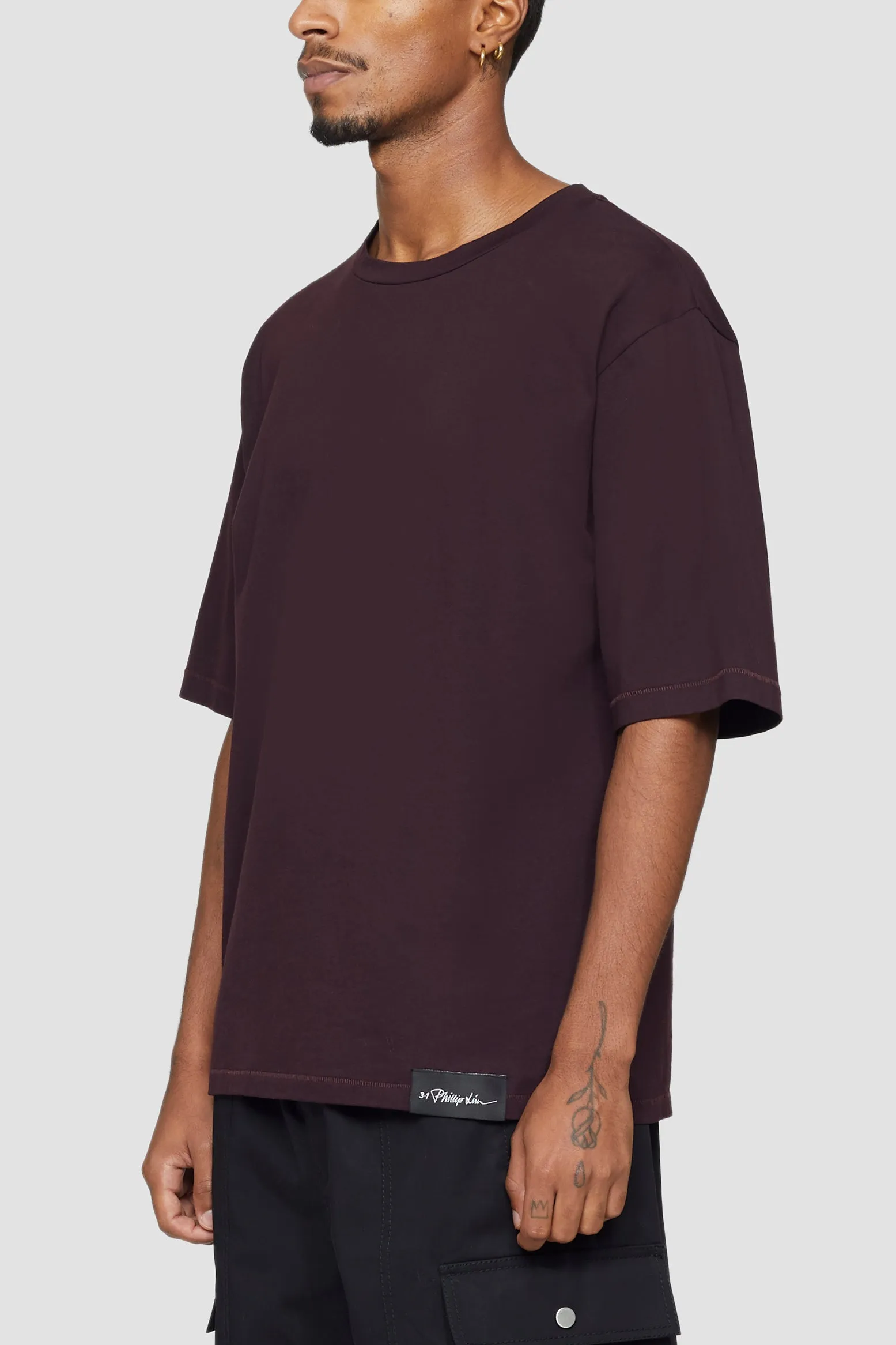 Oversized Boxy Crewneck Tee