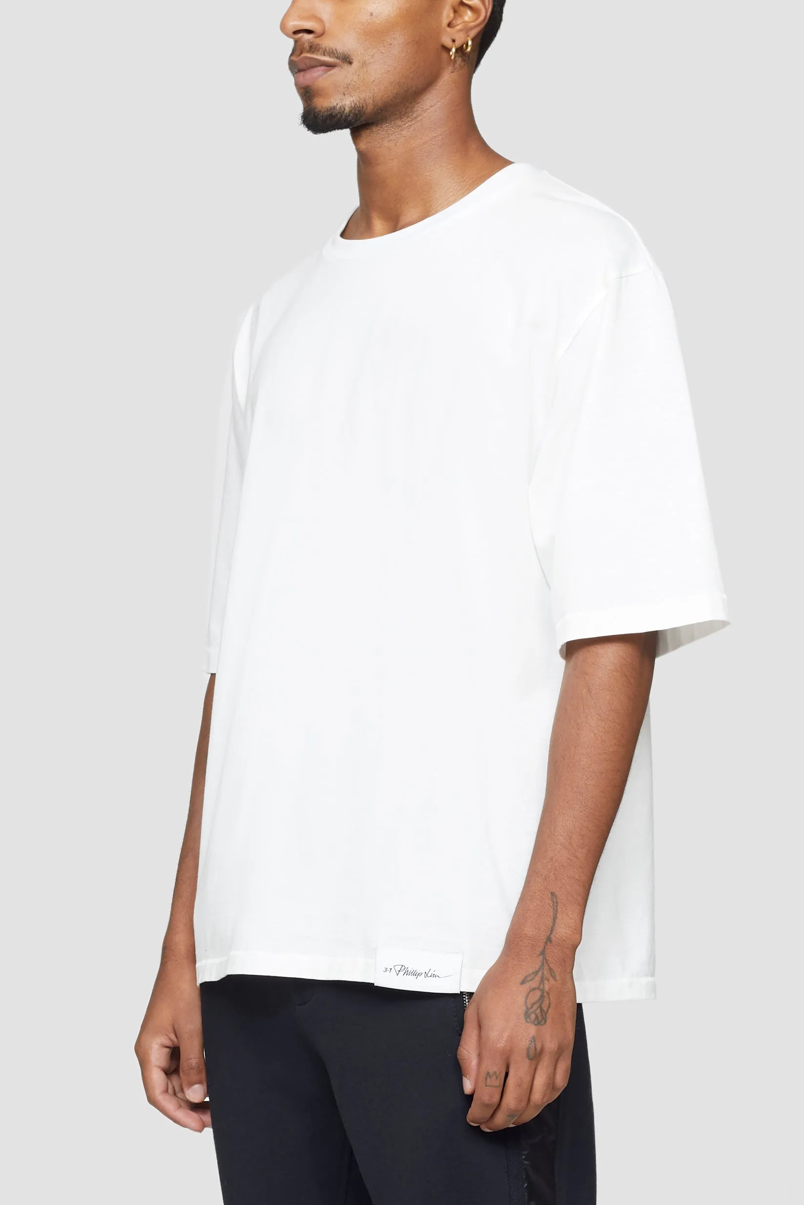 Oversized Boxy Crewneck Tee