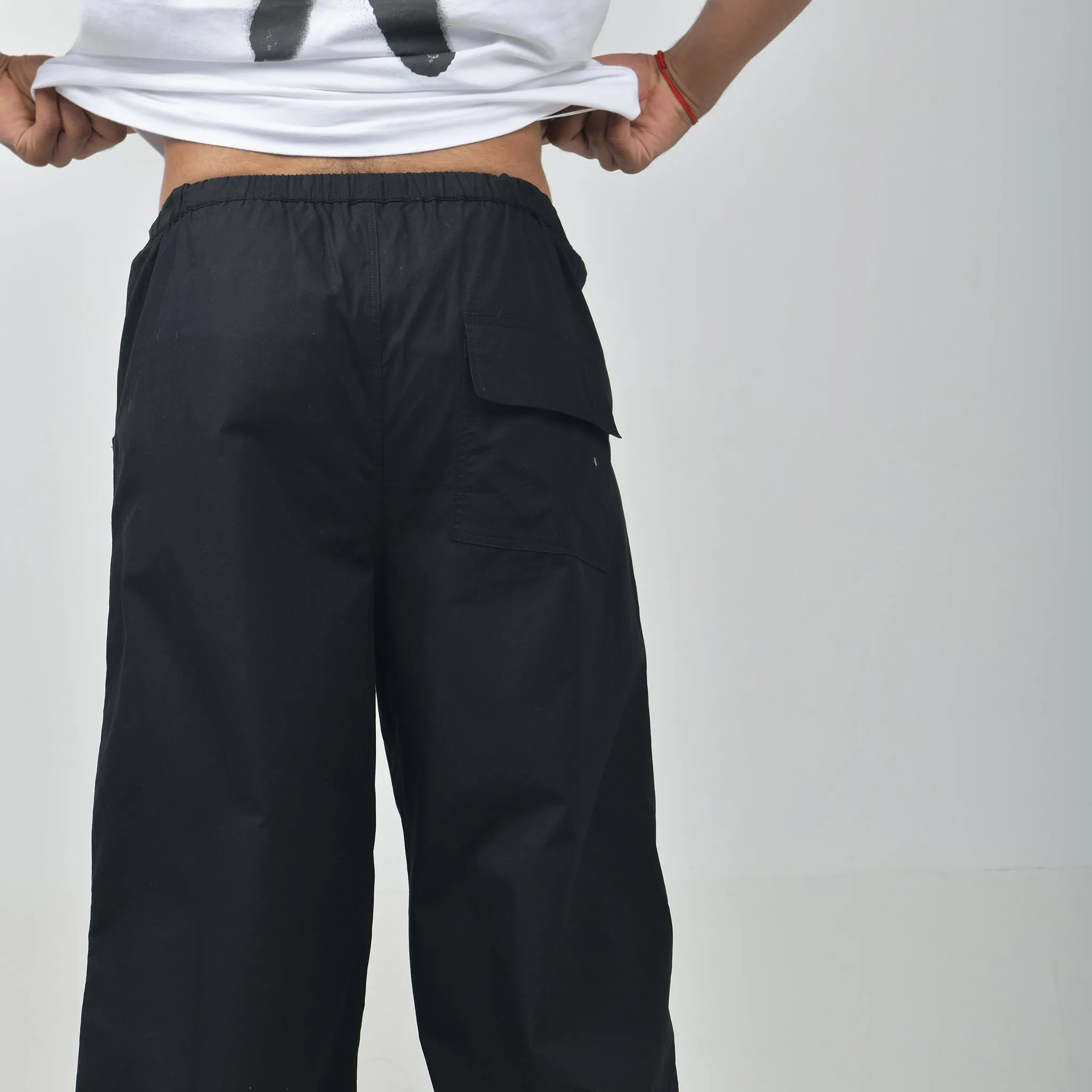 Oversized Parachute Pants for Men