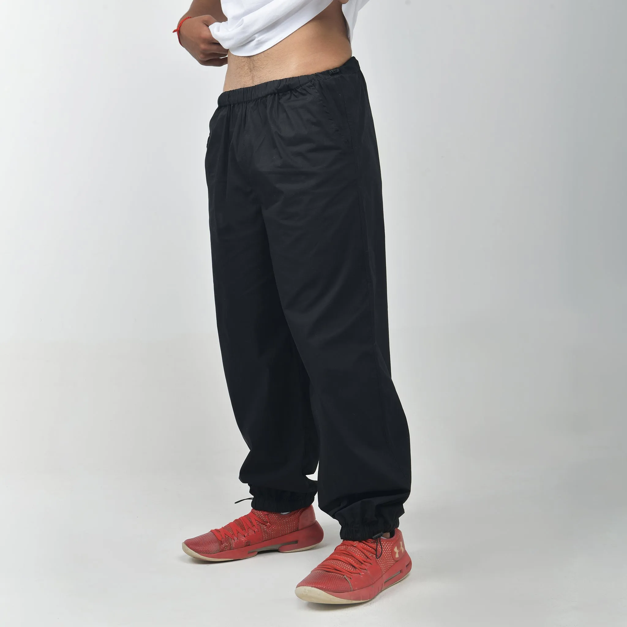 Oversized Parachute Pants for Men