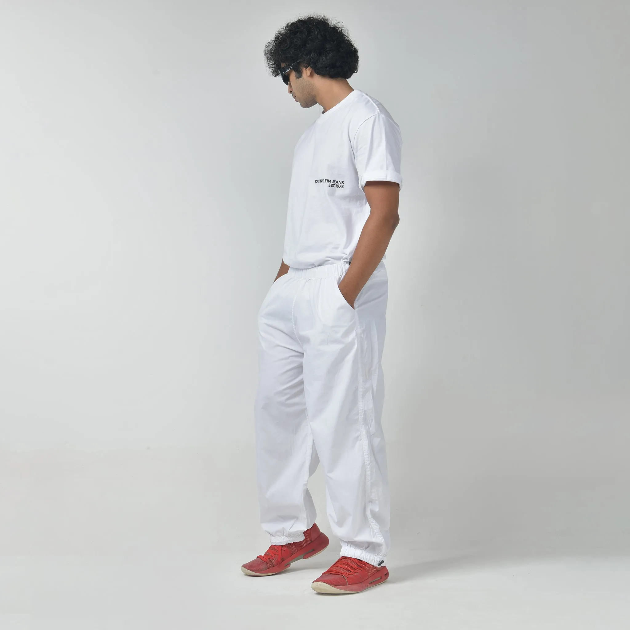 Oversized Parachute Pants for Men