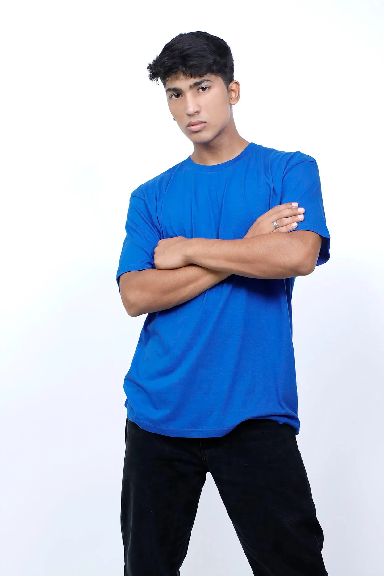 Oversized Royal Blue T-shirt