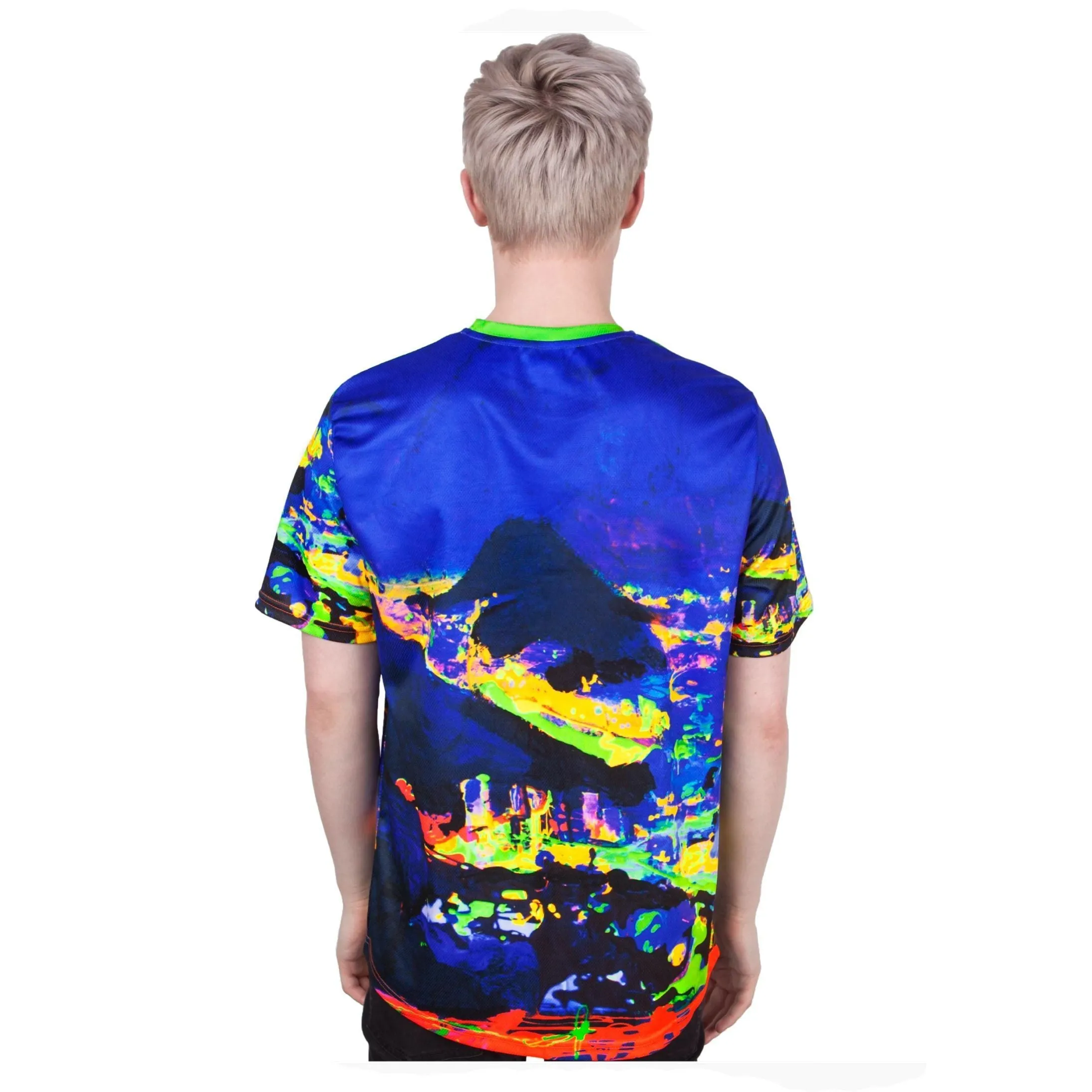 Palms Tee Shirt Glow in Ultraviolet Fluorescent Sri Lanka