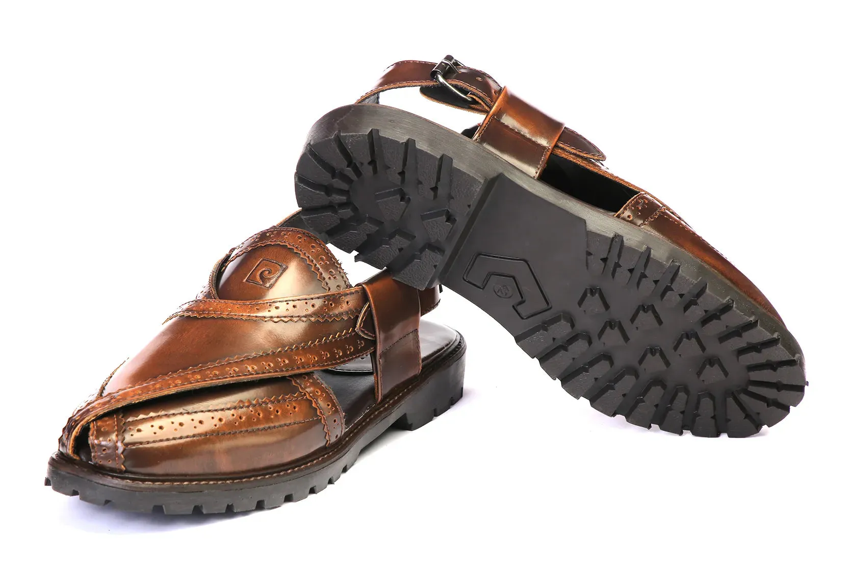 Peshawari PC-NR-3101 Minimalist Leather Sandals for Men