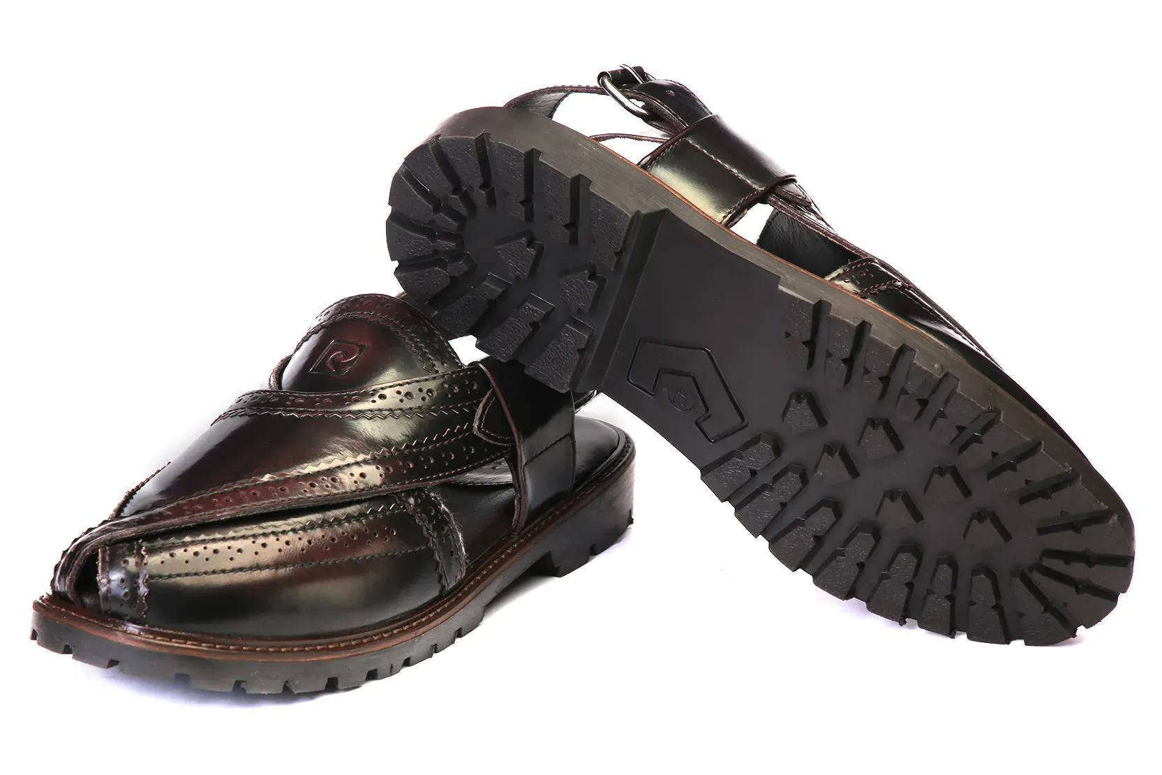 Peshawari PC-NR-3101 Minimalist Leather Sandals for Men