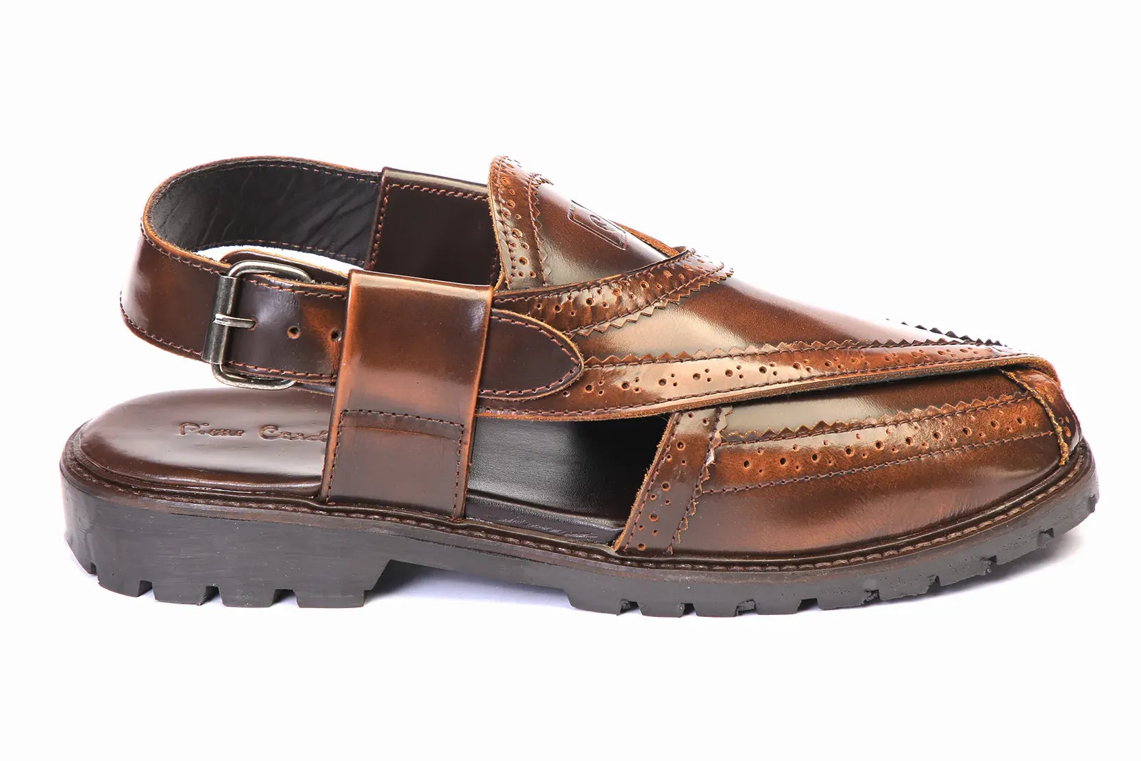 Peshawari PC-NR-3101 Minimalist Leather Sandals for Men