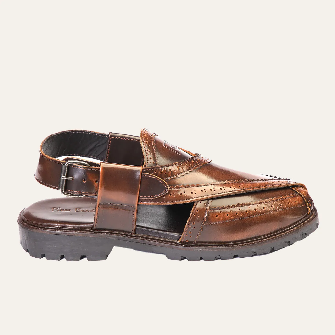 Peshawari PC-NR-3101 Minimalist Leather Sandals for Men