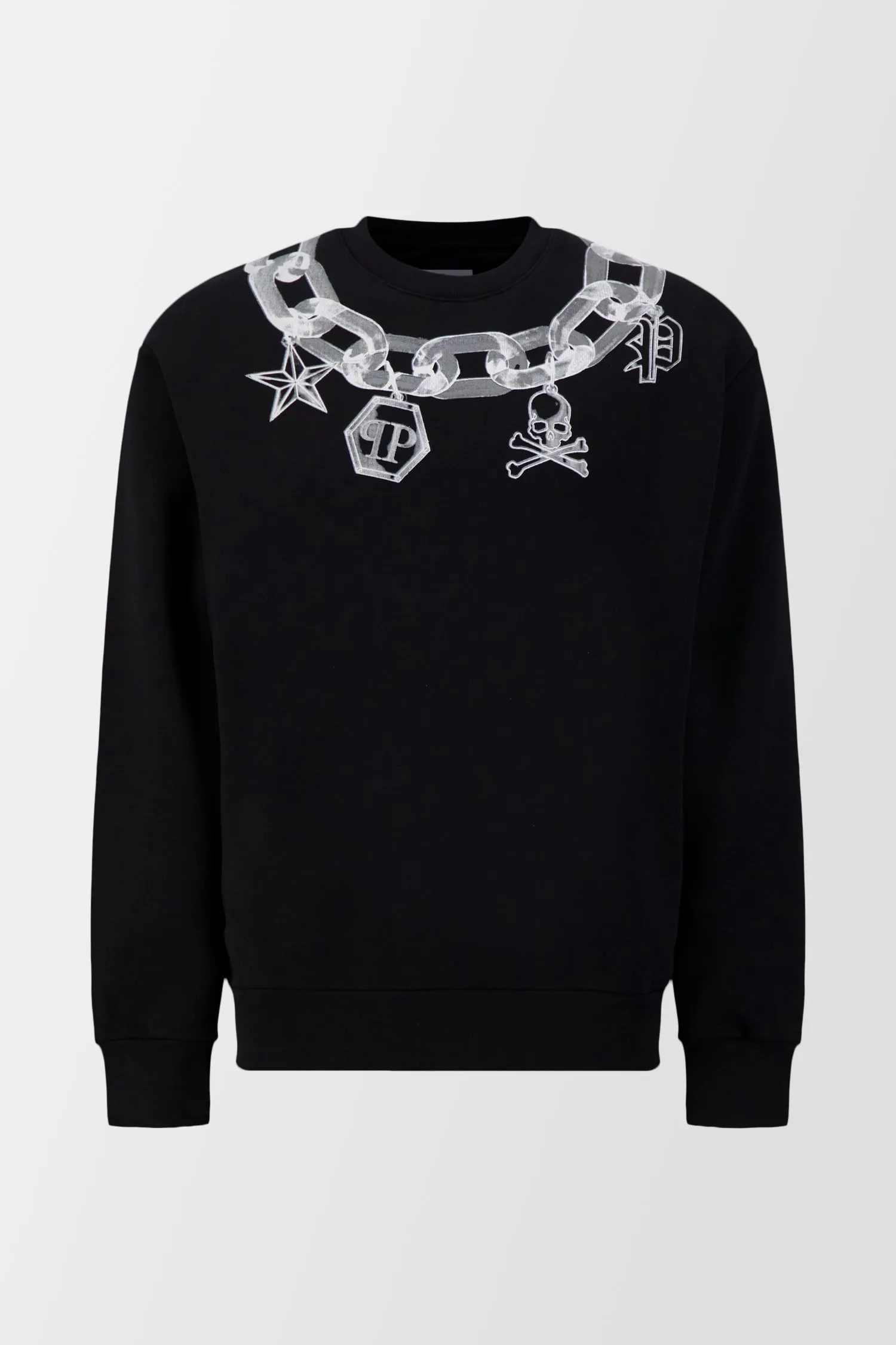 Philipp Plein Black LS Sweatshirt