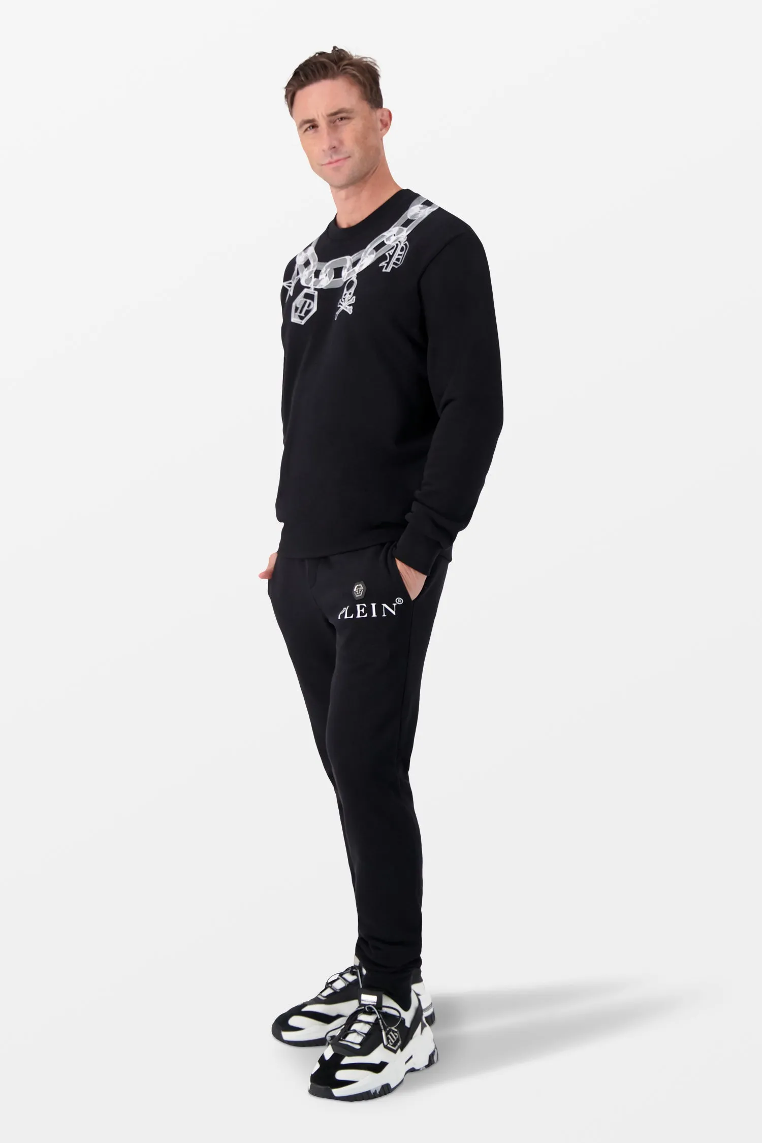 Philipp Plein Black LS Sweatshirt