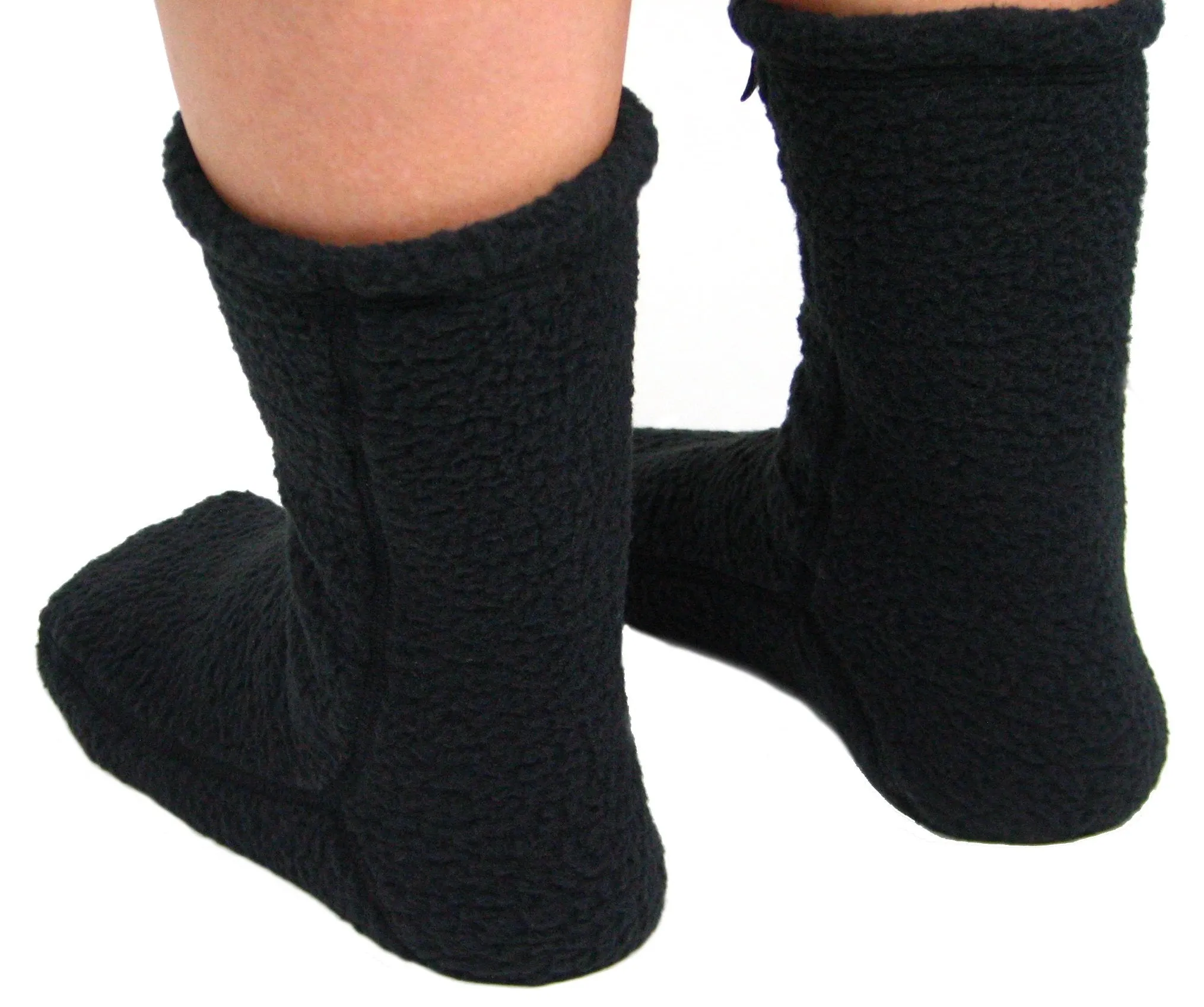 Polar Feet Supersoft Fleece Socks - Black