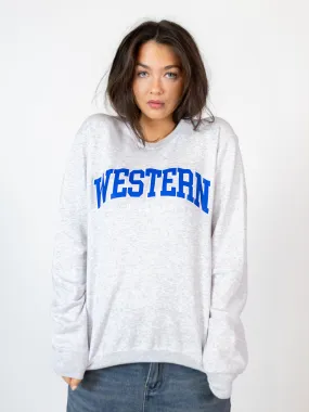 WESTERN MICHIGAN SWEAT - GRÅ