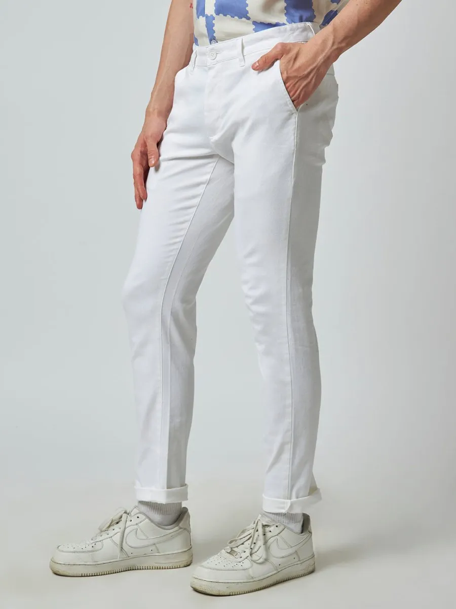 White Chino Pants