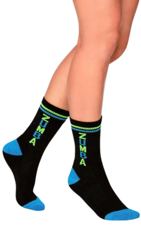 Zumba Fired Up High Socks